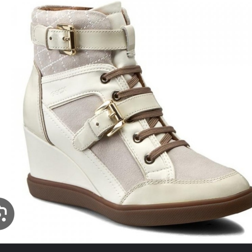 Geox Elani Wedge Sneakers